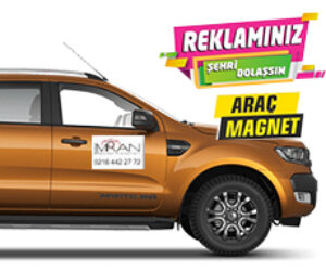Mıknatıslı Araç Sticker