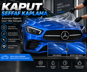 Kaput Şeffaf Kaplama