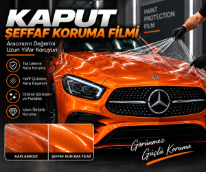 Kaput Şeffaf Koruma Filmi