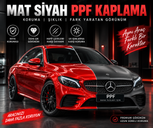 Mat Siyah PPF Kaplama