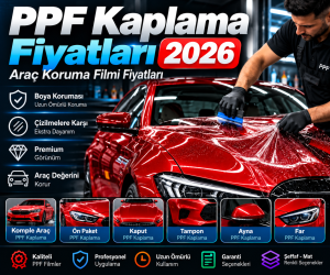 PPF Kaplama Fiyatları 2026
